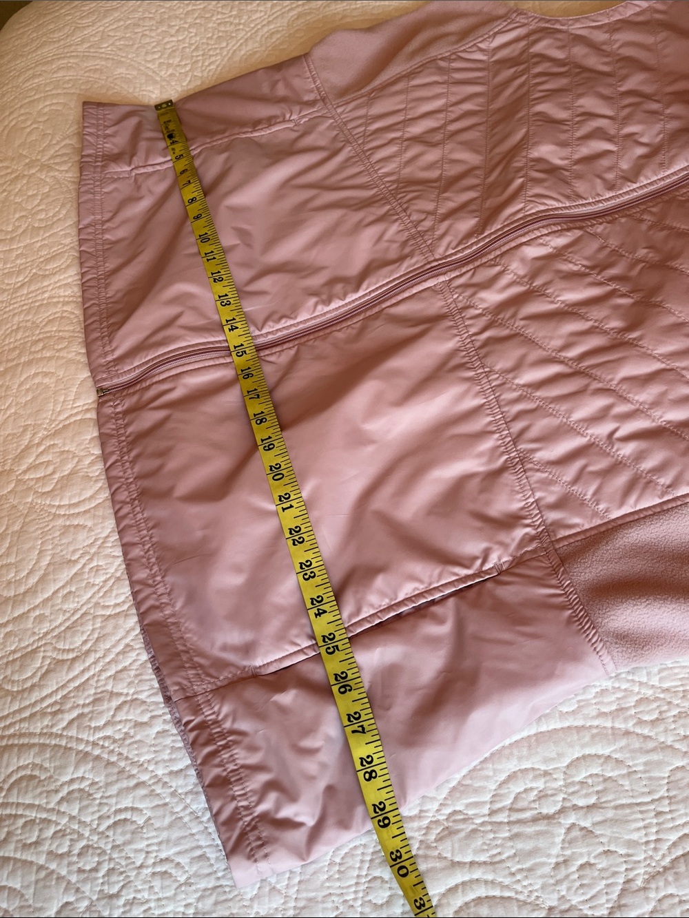 NWT Columbia Quilted Fleece Panel Vest Women's 3X Pink UPF Active Outdoors Gift - Picture 10 of 13